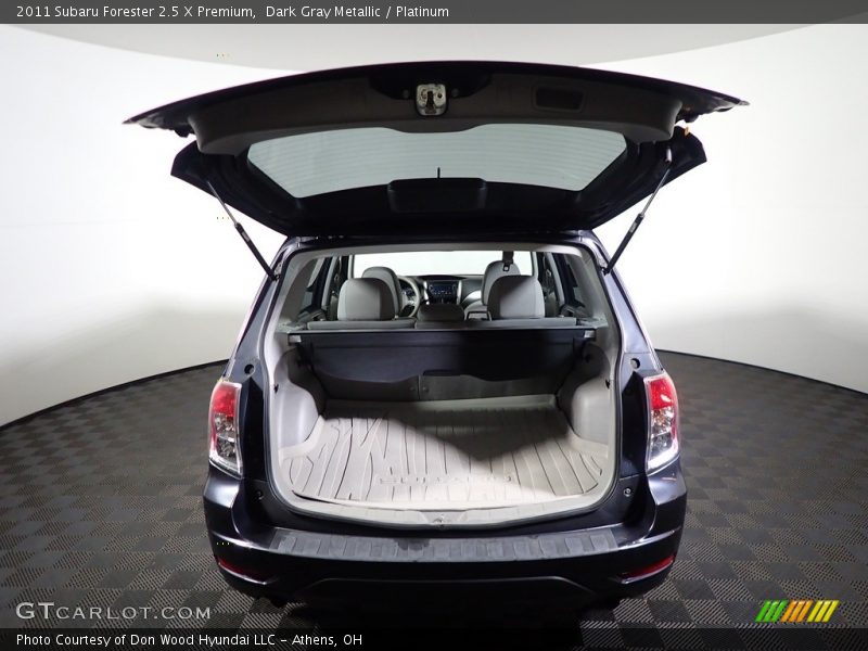 Dark Gray Metallic / Platinum 2011 Subaru Forester 2.5 X Premium