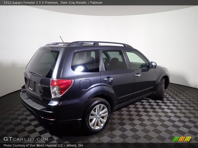 Dark Gray Metallic / Platinum 2011 Subaru Forester 2.5 X Premium