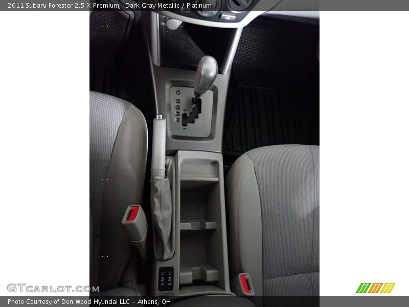 Dark Gray Metallic / Platinum 2011 Subaru Forester 2.5 X Premium