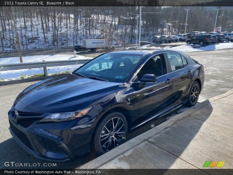 Blueprint / Black 2021 Toyota Camry SE