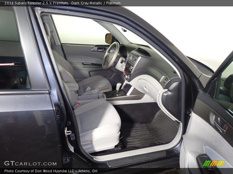 Dark Gray Metallic / Platinum 2011 Subaru Forester 2.5 X Premium