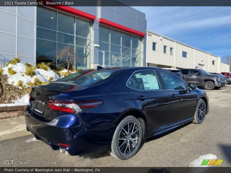 Blueprint / Black 2021 Toyota Camry SE