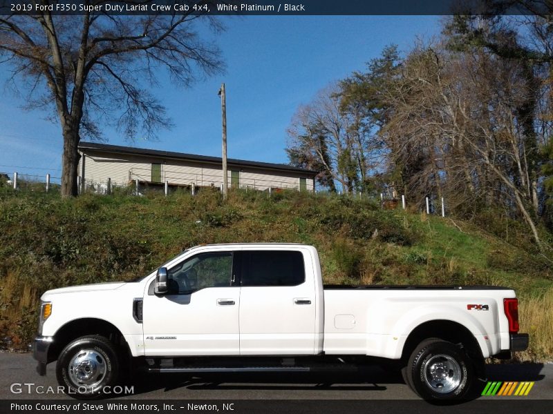  2019 F350 Super Duty Lariat Crew Cab 4x4 White Platinum