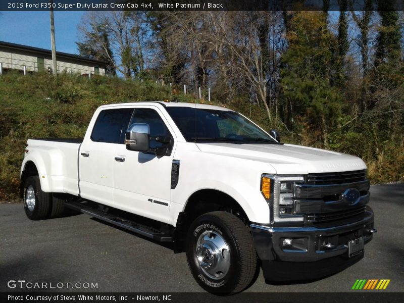  2019 F350 Super Duty Lariat Crew Cab 4x4 White Platinum