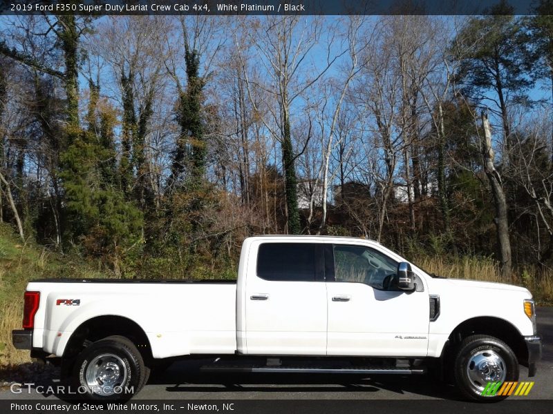  2019 F350 Super Duty Lariat Crew Cab 4x4 White Platinum