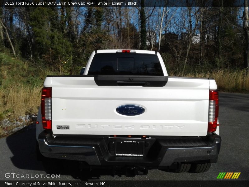 White Platinum / Black 2019 Ford F350 Super Duty Lariat Crew Cab 4x4