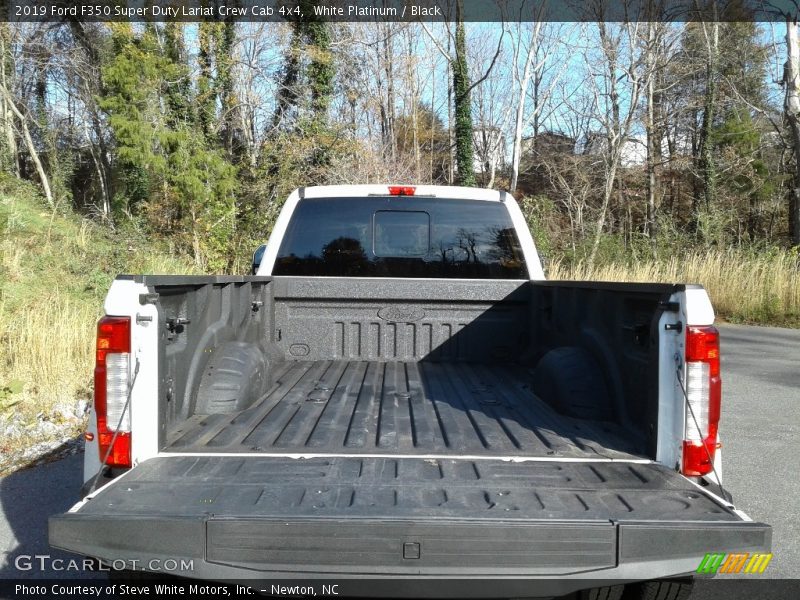 White Platinum / Black 2019 Ford F350 Super Duty Lariat Crew Cab 4x4