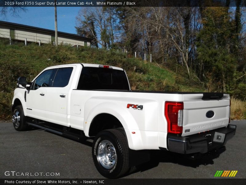  2019 F350 Super Duty Lariat Crew Cab 4x4 White Platinum