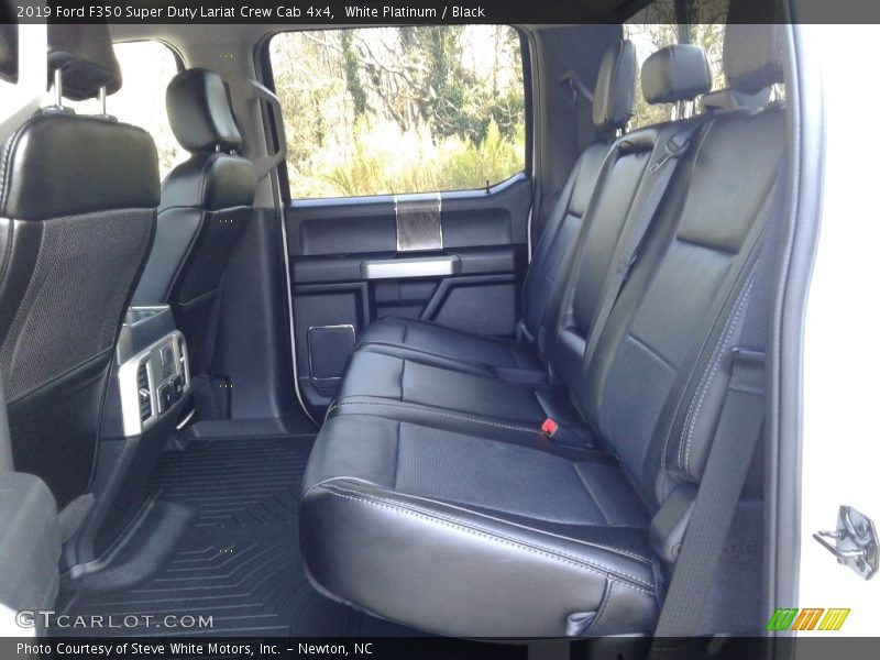 Rear Seat of 2019 F350 Super Duty Lariat Crew Cab 4x4