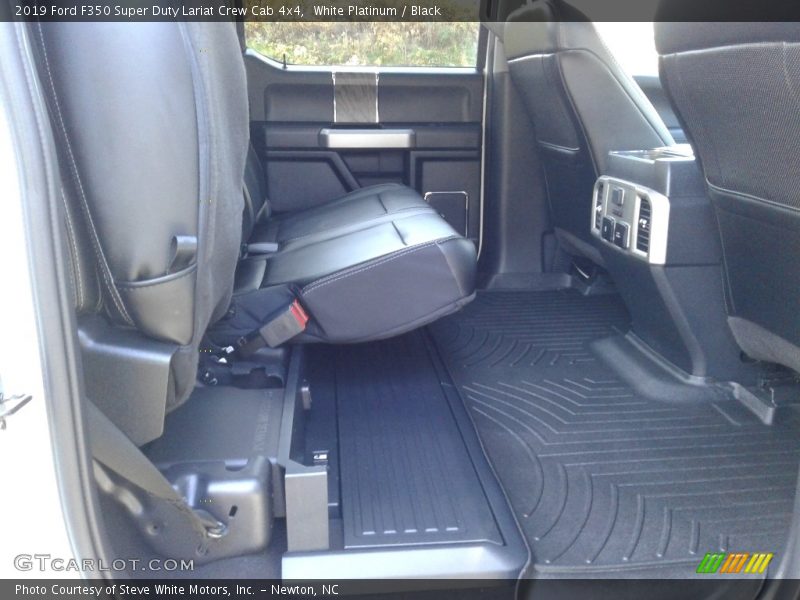 White Platinum / Black 2019 Ford F350 Super Duty Lariat Crew Cab 4x4