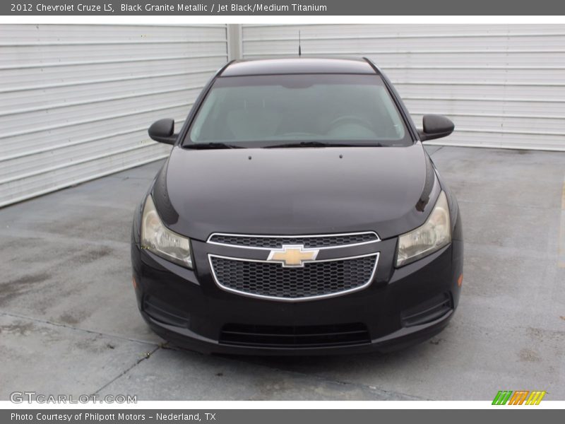 Black Granite Metallic / Jet Black/Medium Titanium 2012 Chevrolet Cruze LS