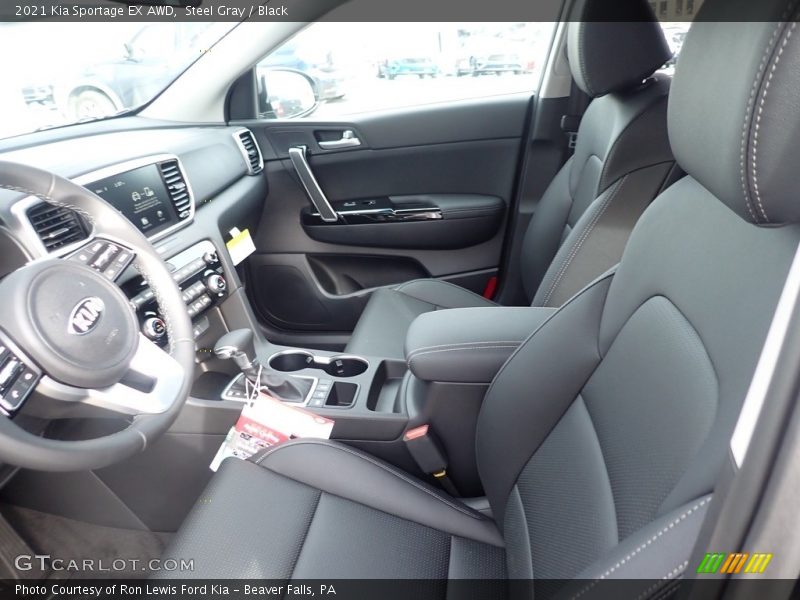 Front Seat of 2021 Sportage EX AWD
