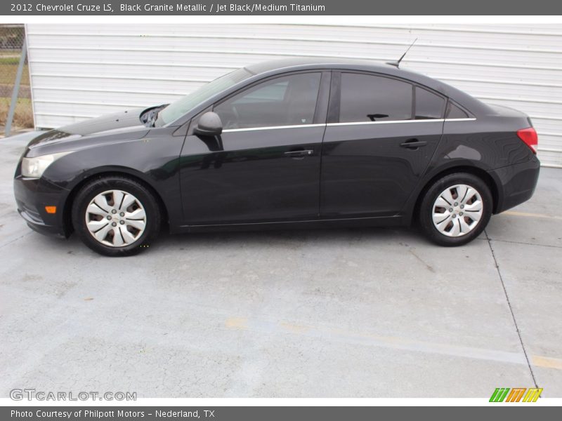 Black Granite Metallic / Jet Black/Medium Titanium 2012 Chevrolet Cruze LS