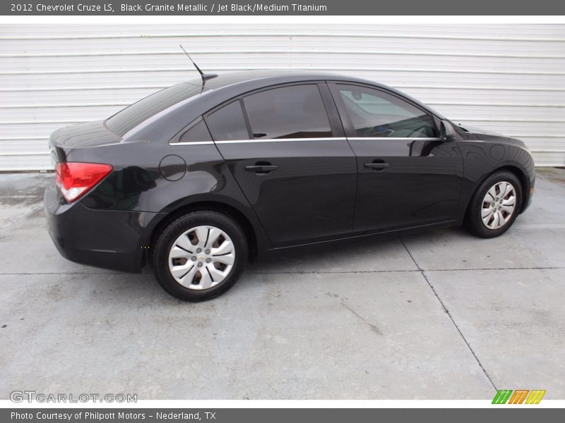 Black Granite Metallic / Jet Black/Medium Titanium 2012 Chevrolet Cruze LS