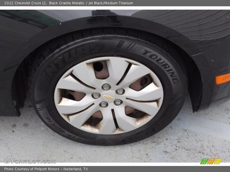Black Granite Metallic / Jet Black/Medium Titanium 2012 Chevrolet Cruze LS