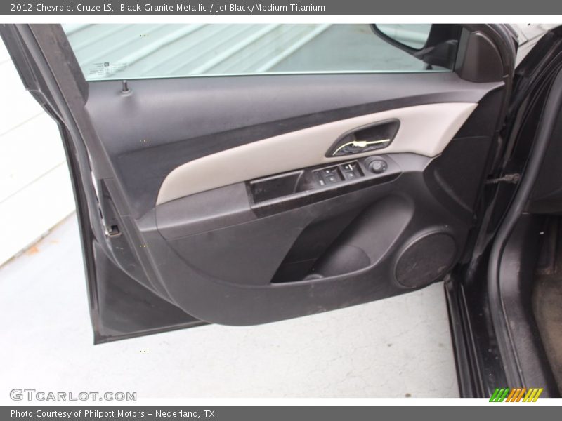 Black Granite Metallic / Jet Black/Medium Titanium 2012 Chevrolet Cruze LS