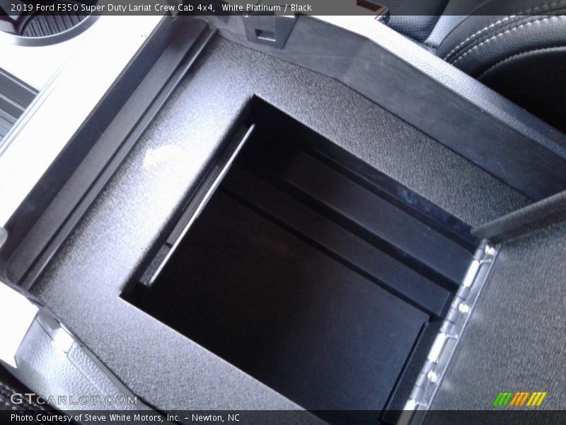 White Platinum / Black 2019 Ford F350 Super Duty Lariat Crew Cab 4x4
