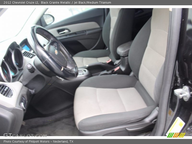 Black Granite Metallic / Jet Black/Medium Titanium 2012 Chevrolet Cruze LS
