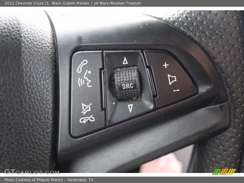 Black Granite Metallic / Jet Black/Medium Titanium 2012 Chevrolet Cruze LS