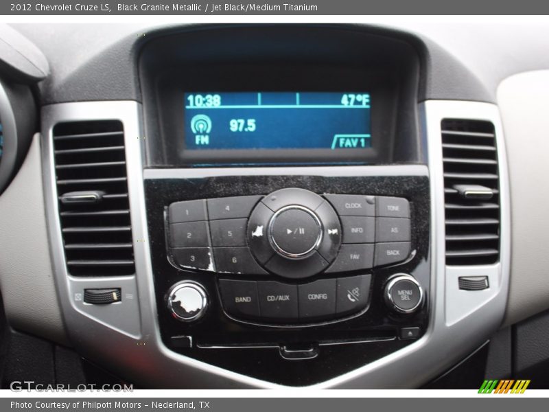 Black Granite Metallic / Jet Black/Medium Titanium 2012 Chevrolet Cruze LS