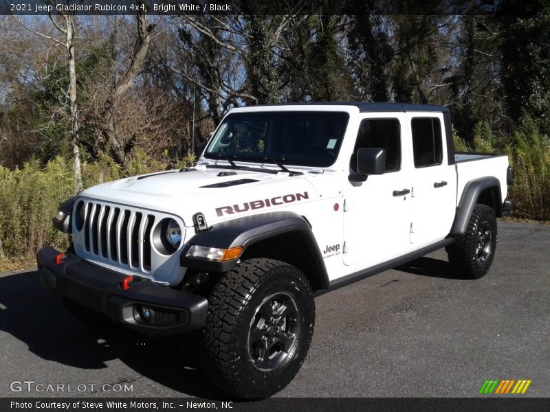 Bright White / Black 2021 Jeep Gladiator Rubicon 4x4