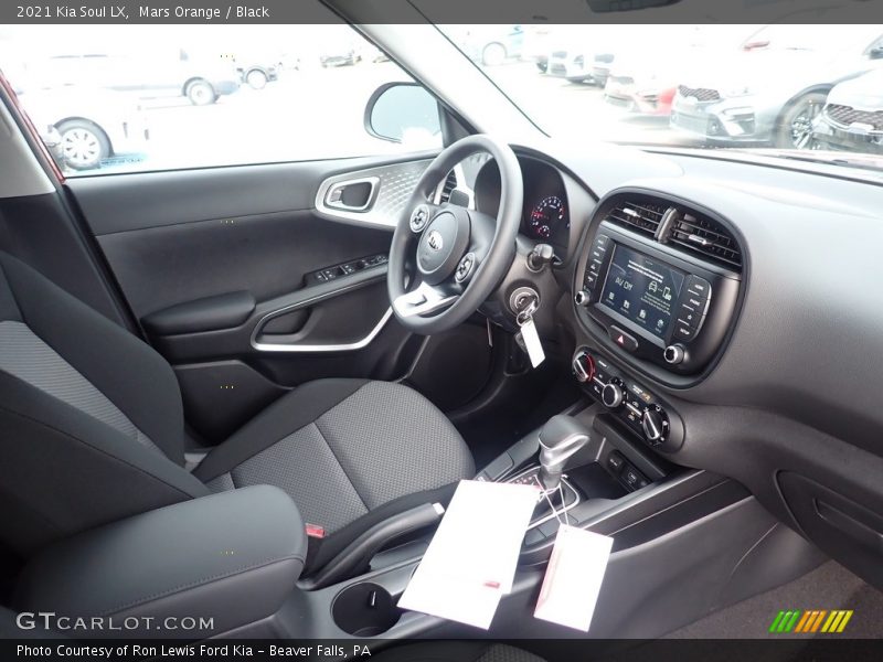 Front Seat of 2021 Soul LX