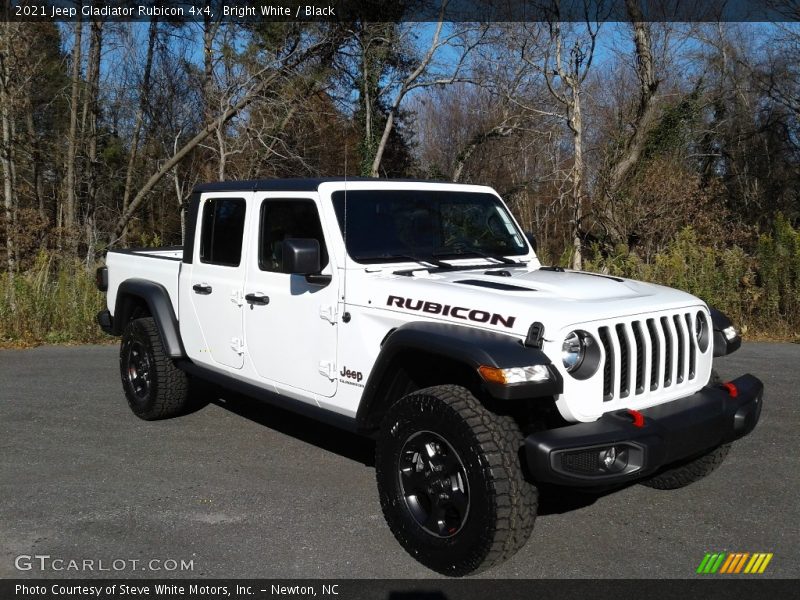 Bright White / Black 2021 Jeep Gladiator Rubicon 4x4