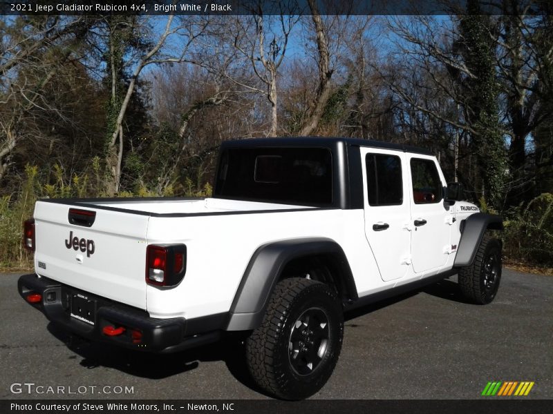 Bright White / Black 2021 Jeep Gladiator Rubicon 4x4
