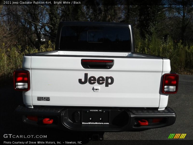 Bright White / Black 2021 Jeep Gladiator Rubicon 4x4