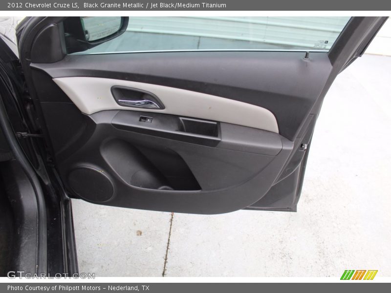 Black Granite Metallic / Jet Black/Medium Titanium 2012 Chevrolet Cruze LS