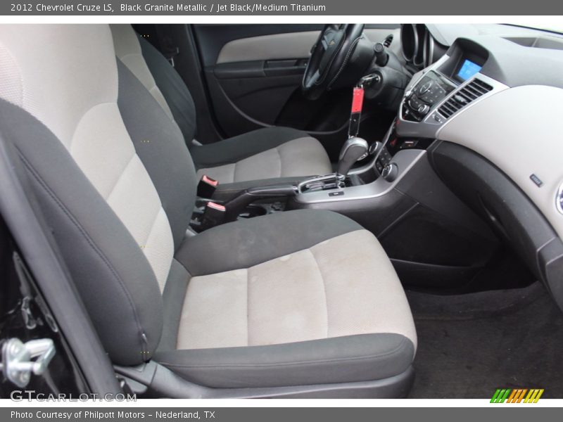 Black Granite Metallic / Jet Black/Medium Titanium 2012 Chevrolet Cruze LS