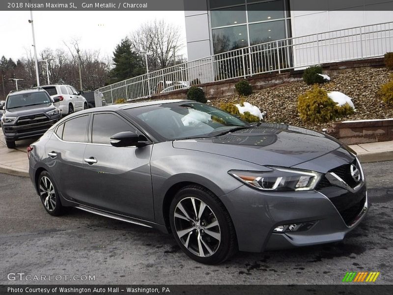 Gun Metallic / Charcoal 2018 Nissan Maxima SL