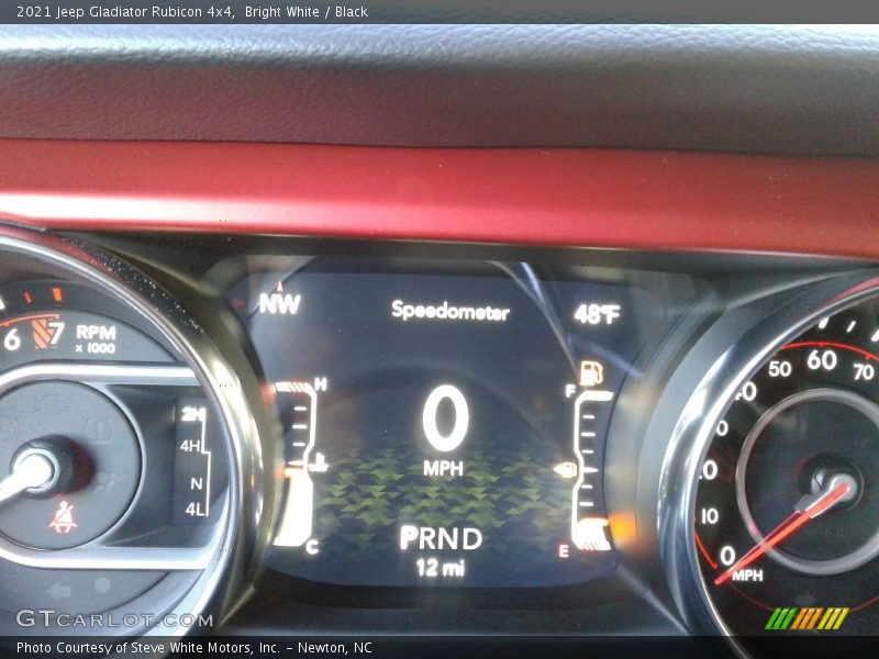 Bright White / Black 2021 Jeep Gladiator Rubicon 4x4