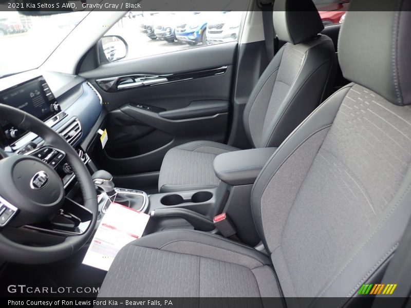 Gravity Gray / Black 2021 Kia Seltos S AWD