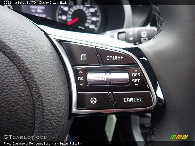 Gravity Gray / Black 2021 Kia Seltos S AWD