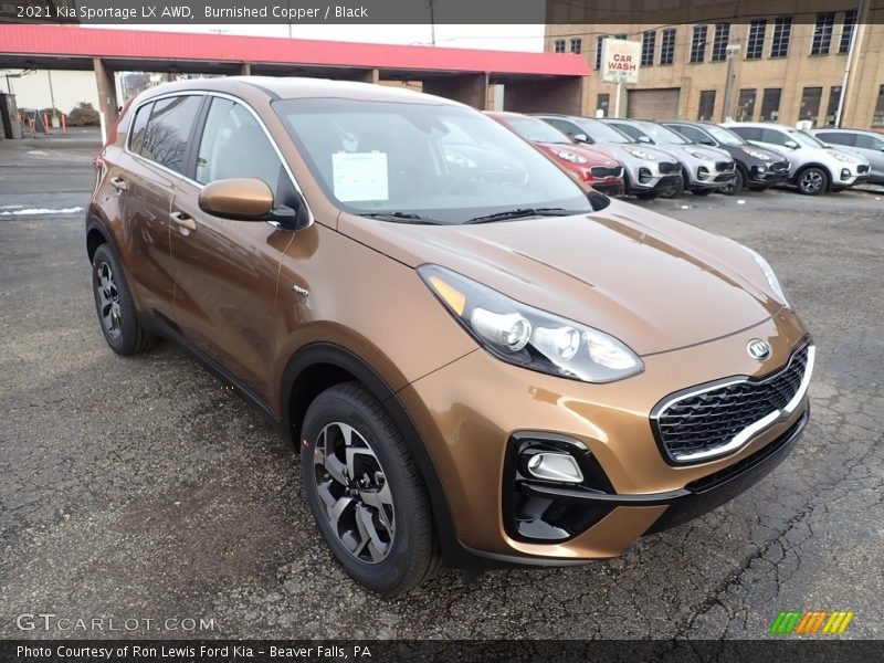 Front 3/4 View of 2021 Sportage LX AWD