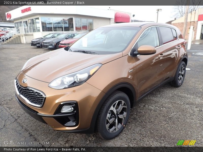 Burnished Copper / Black 2021 Kia Sportage LX AWD