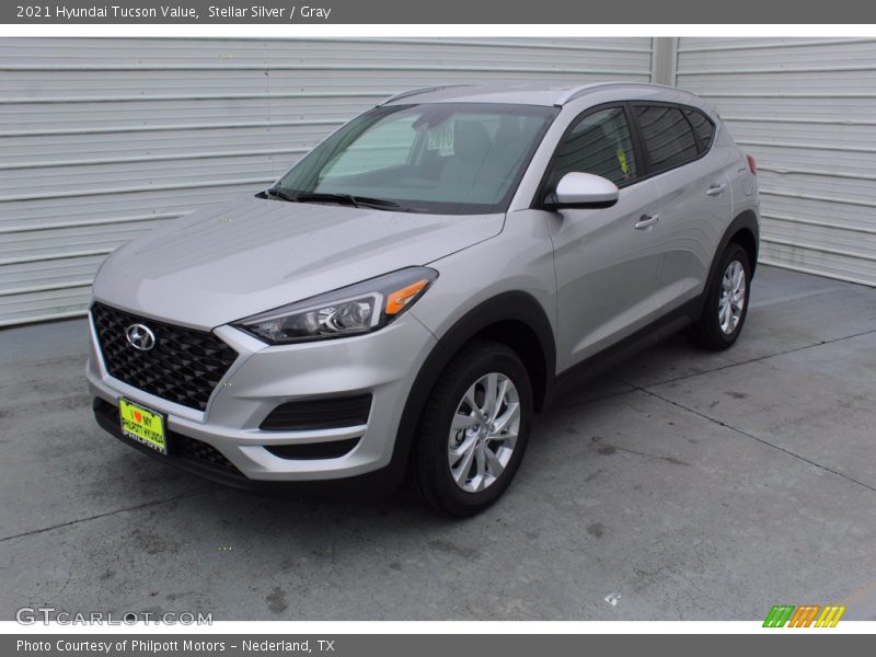 Stellar Silver / Gray 2021 Hyundai Tucson Value