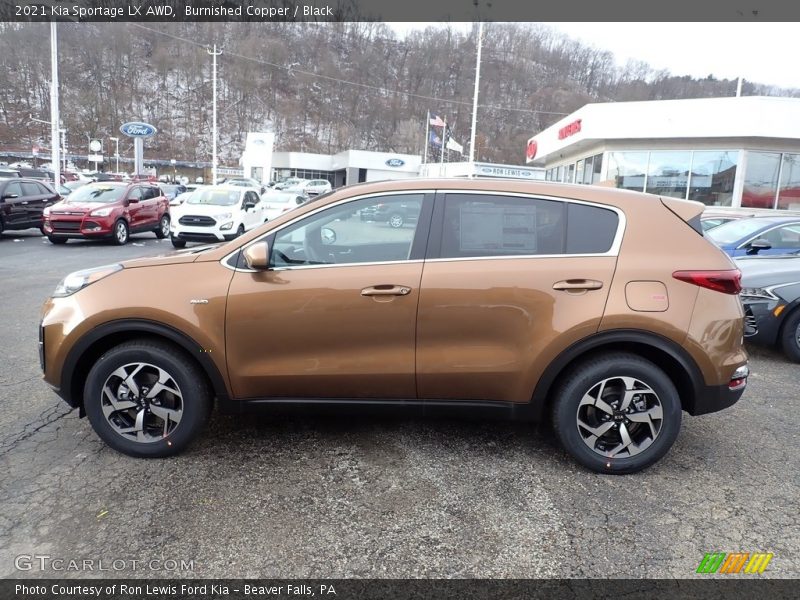  2021 Sportage LX AWD Burnished Copper