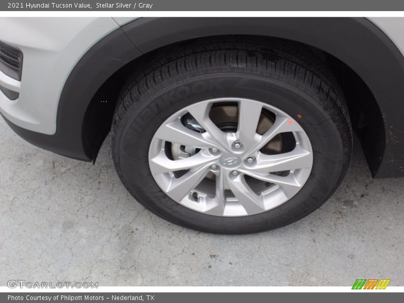 Stellar Silver / Gray 2021 Hyundai Tucson Value