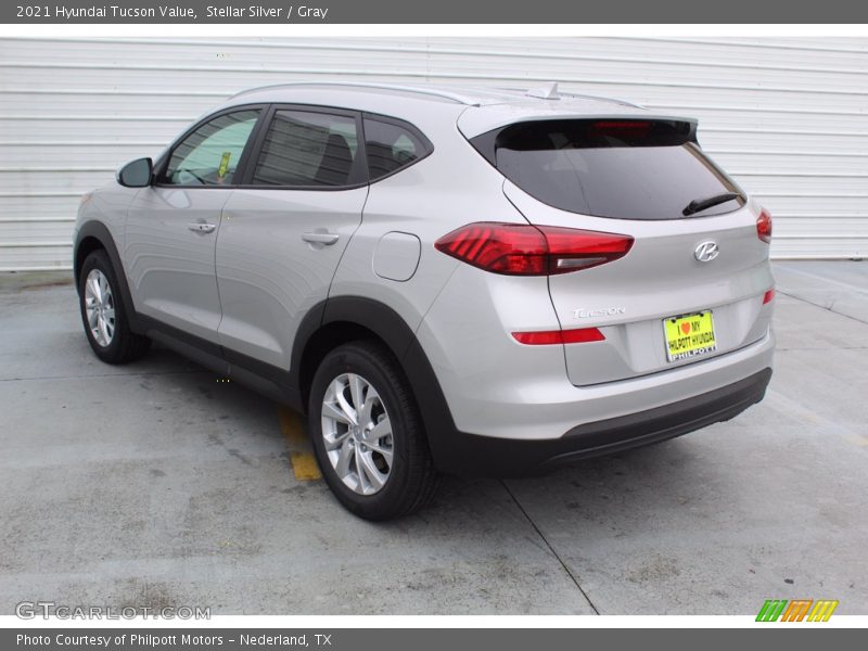 Stellar Silver / Gray 2021 Hyundai Tucson Value