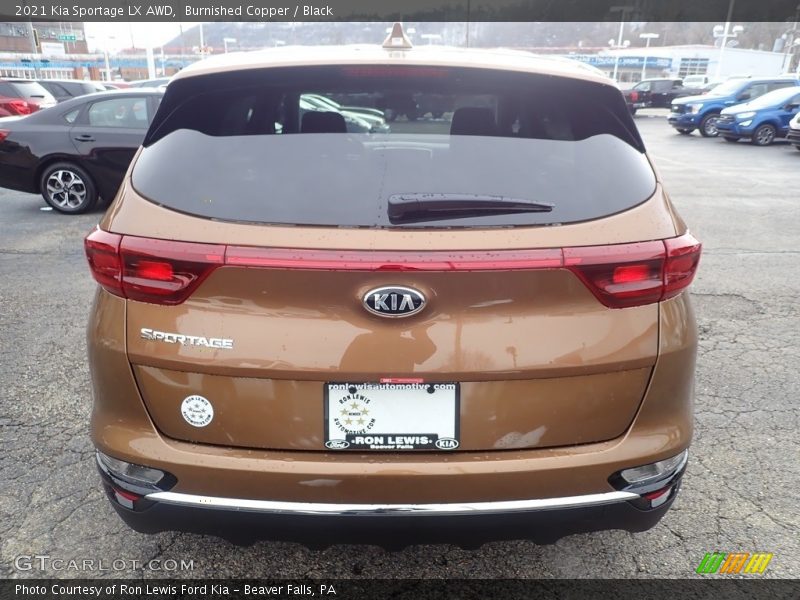 Burnished Copper / Black 2021 Kia Sportage LX AWD