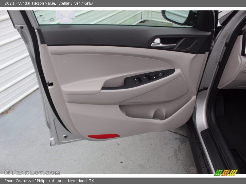 Stellar Silver / Gray 2021 Hyundai Tucson Value