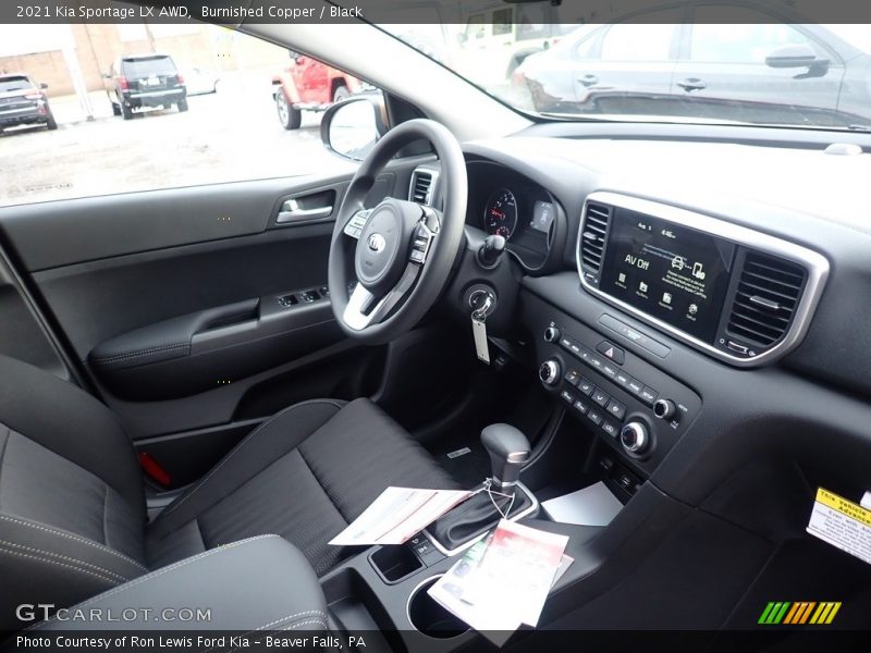 Burnished Copper / Black 2021 Kia Sportage LX AWD