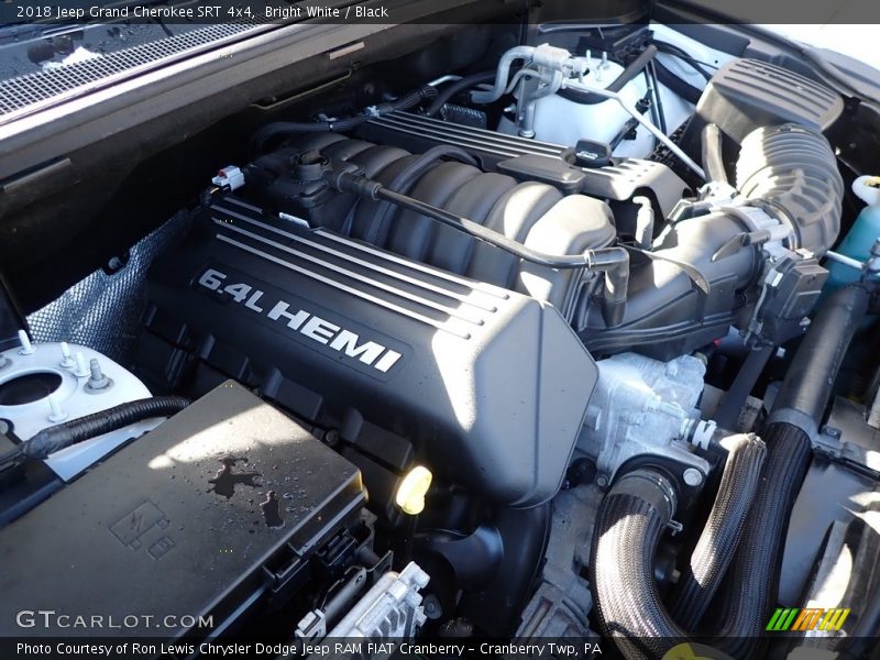  2018 Grand Cherokee SRT 4x4 Engine - 6.4 Liter SRT HEMI OHV 16-Valve V8