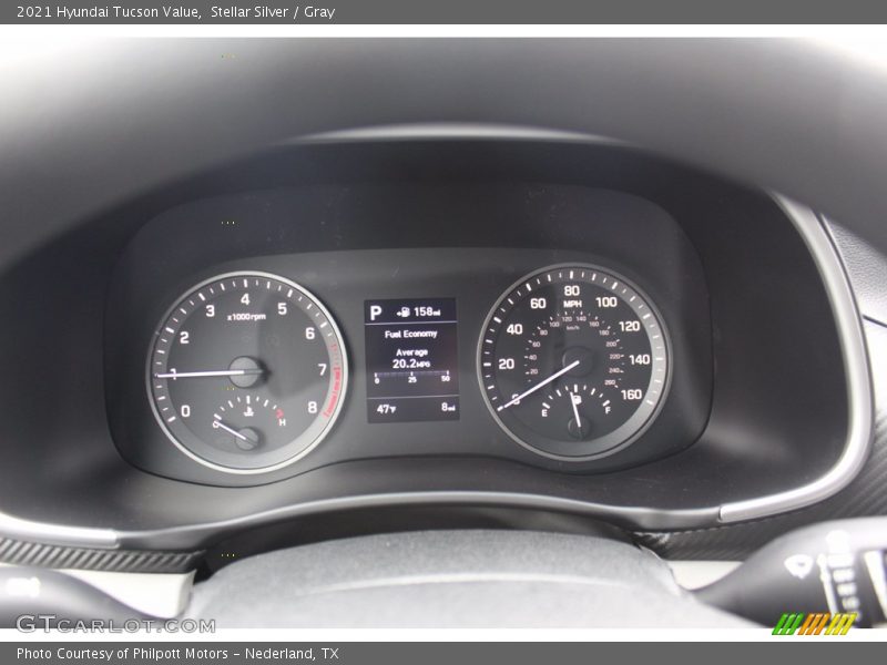 Stellar Silver / Gray 2021 Hyundai Tucson Value