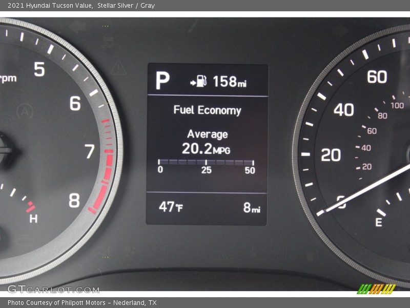 Stellar Silver / Gray 2021 Hyundai Tucson Value