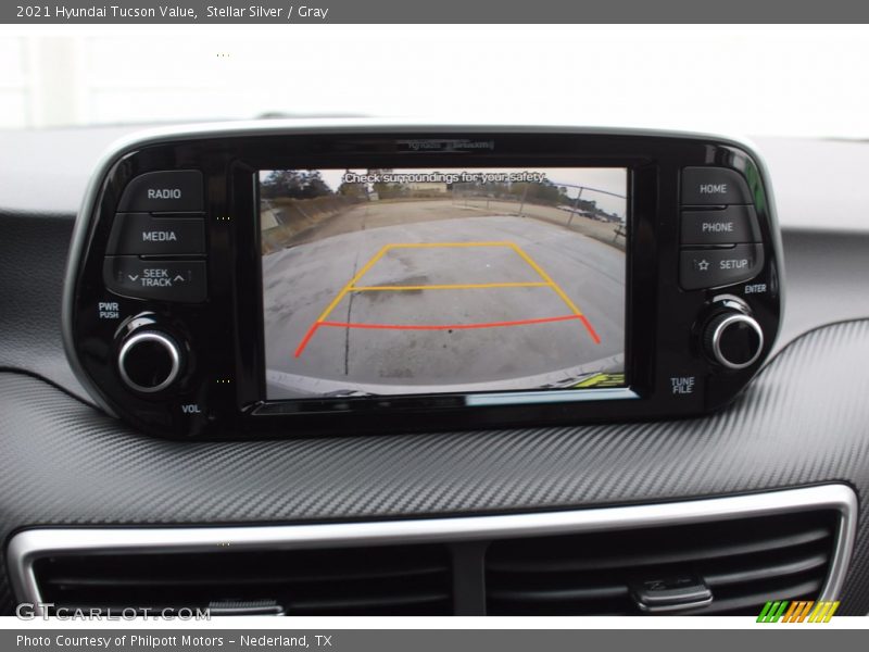 Stellar Silver / Gray 2021 Hyundai Tucson Value
