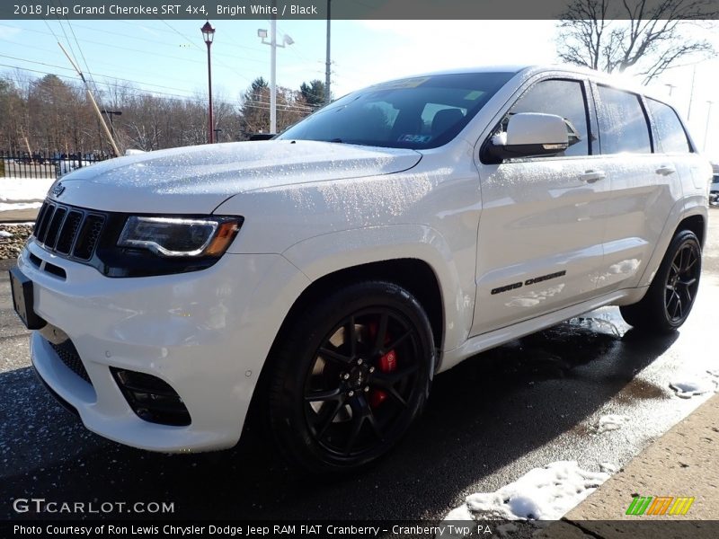 Bright White / Black 2018 Jeep Grand Cherokee SRT 4x4