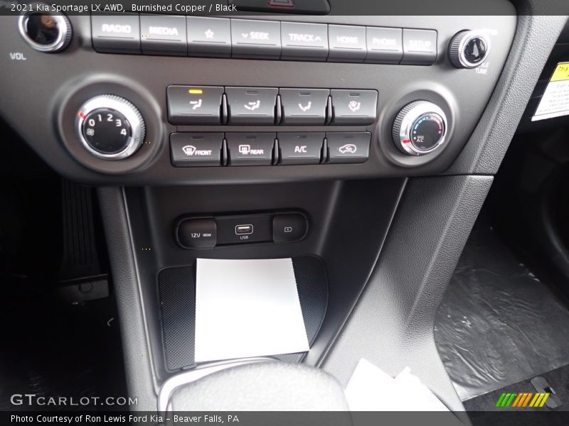 Burnished Copper / Black 2021 Kia Sportage LX AWD